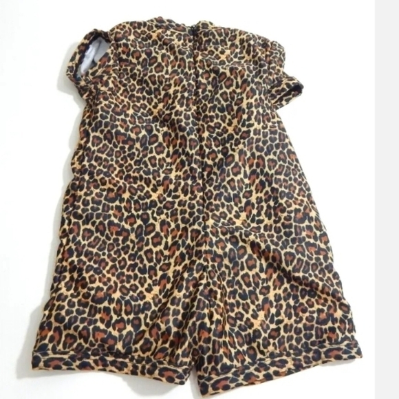 Kortni Jeane Shorties Rash Guard Leopard - Picture 3 of 3